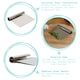image 2 of Argon Tableware Stainless Steel Dough Scraper - 13.5cm