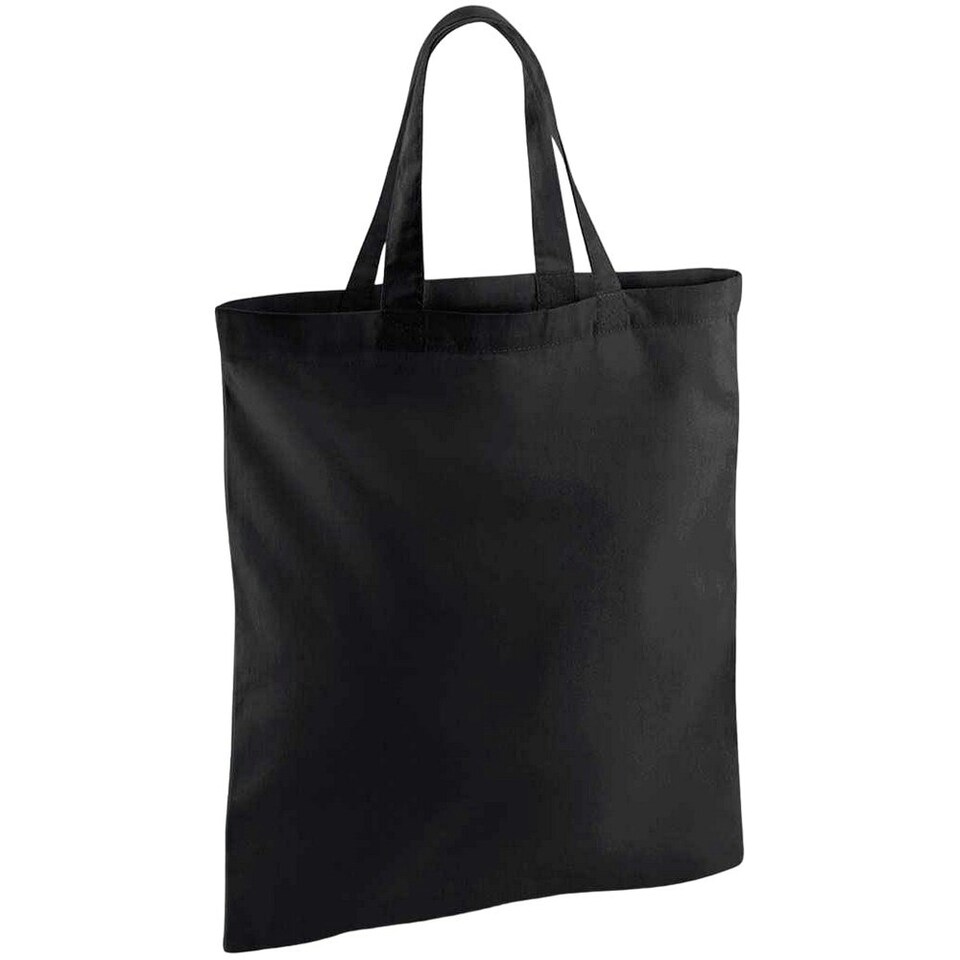image 1 of Westford Mill Short Handle Tote Bag - Black - One Size Black