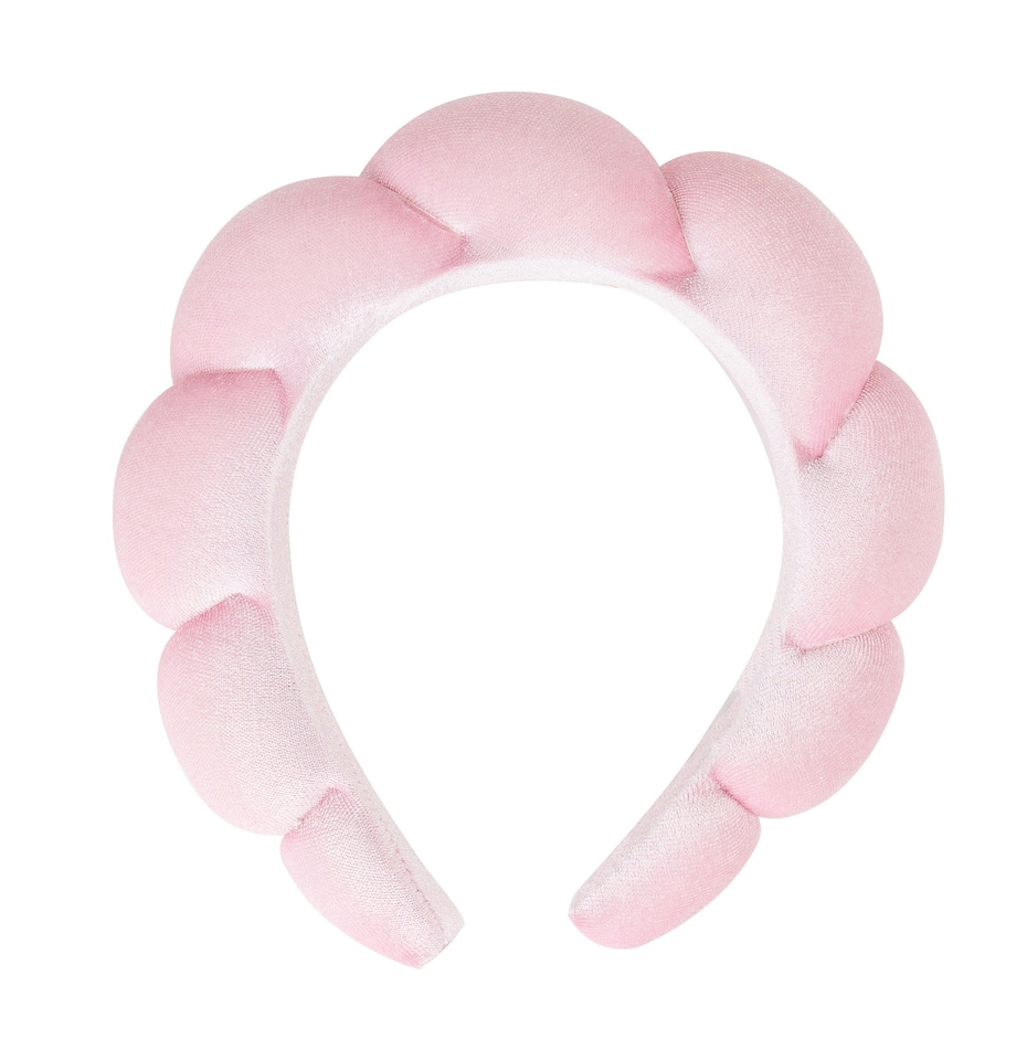 image 1 of Brushworks Pink Cloud Headband