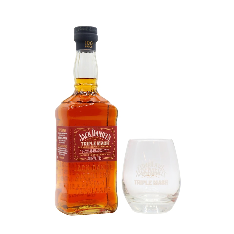 Jack Daniel's - Triple Mash Tennessee Whiskey (Includes Branded Glass)
