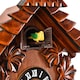 image 3 of Widdop Gifts Wooden Pitched Roof Cuckoo Clock