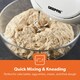 image 6 of GEEPAS 150W Hand Mixer, Electric Whisk - 7 Speed, White