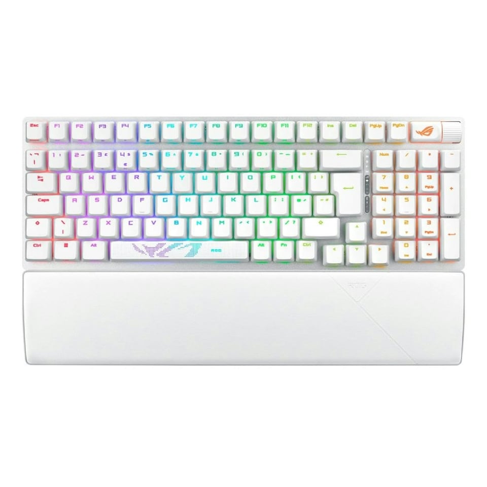 ASUS ROG STRIX SCOPE II 96 Mechanical RGB Wireless Gaming Keyboard White