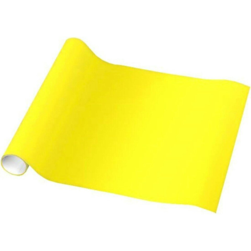 County Plain Crepe Paper - Yellow - One Size