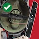 image 5 of SPARES2GO Metal Blade compatible with Bosch Rotak 36R 37R 37-14 Ergo EasyRotak 36-550 Lawnmower (37cm)