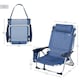 image 5 of Beach Chair Aktive Foldable Navy Blue 51 x 76 x 45 cm (2 Units) N/A