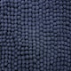 image 6 of Chenille Bobble Bath Mat Non-Slip 60 x 90cm - Navy Blue