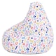 image 3 of icon Kids Highback Beanbag Confetti Print Multi Coloured