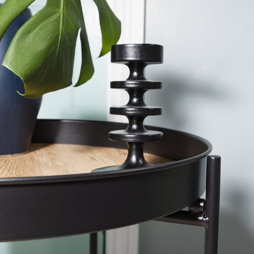 image 1 of Solna Small Side Table in Black