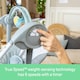 image 5 of Ingenuity Sun Valley Milestone Foldable Baby Swing  6-Speed Grey From 0-9 Months