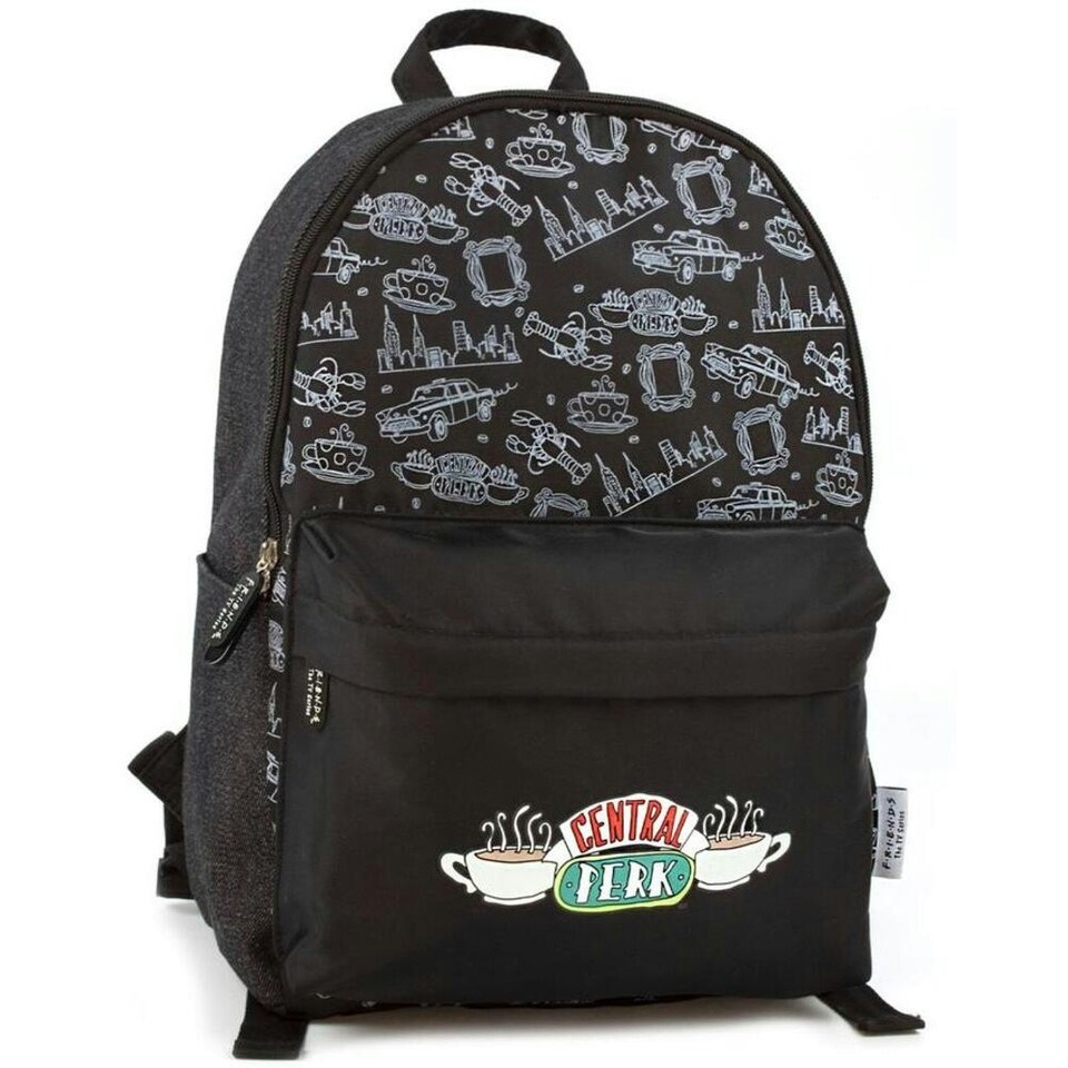 image 1 of Friends Central Perk Backpack - Black - One Size