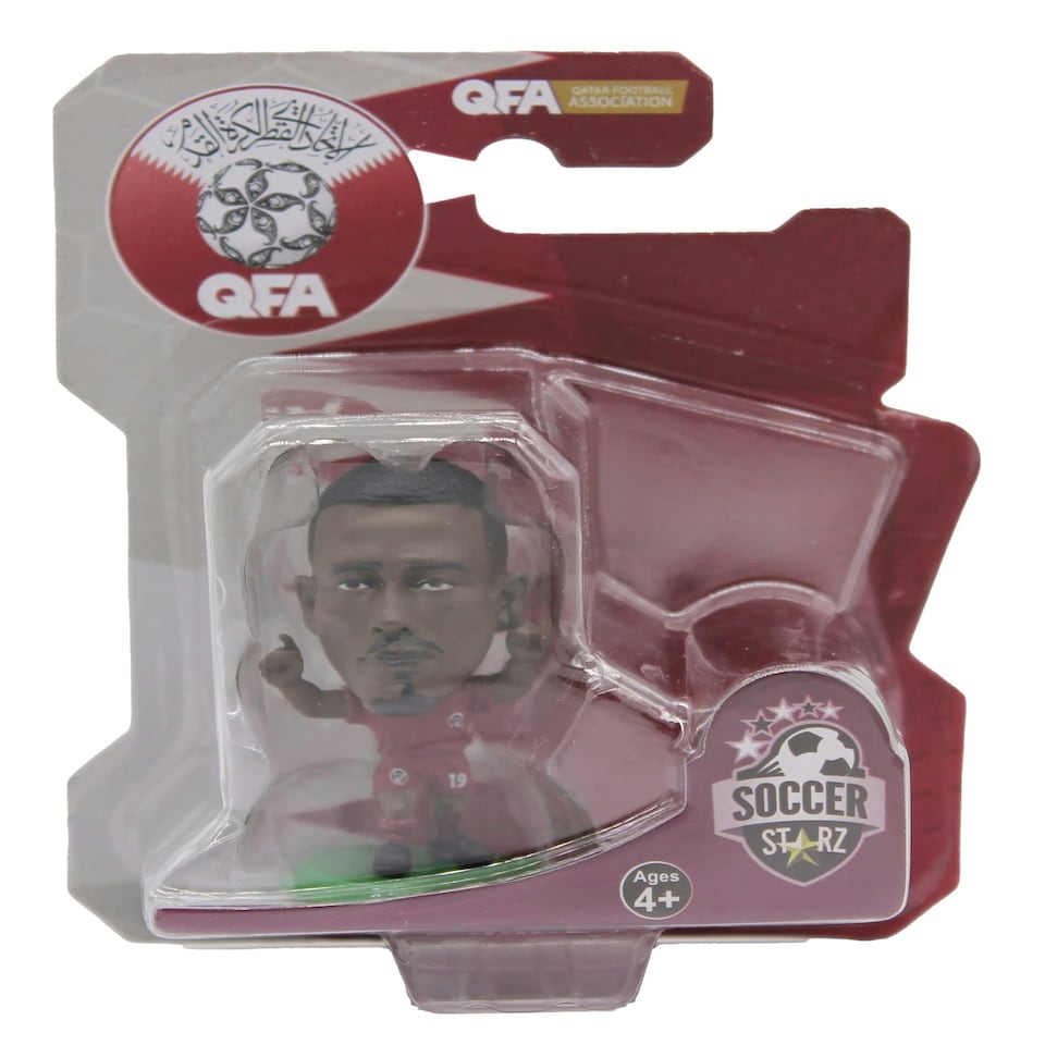 Soccerstarz - Qatar Al-moez Ali - Home Kit /Figures - Creative Toys Company