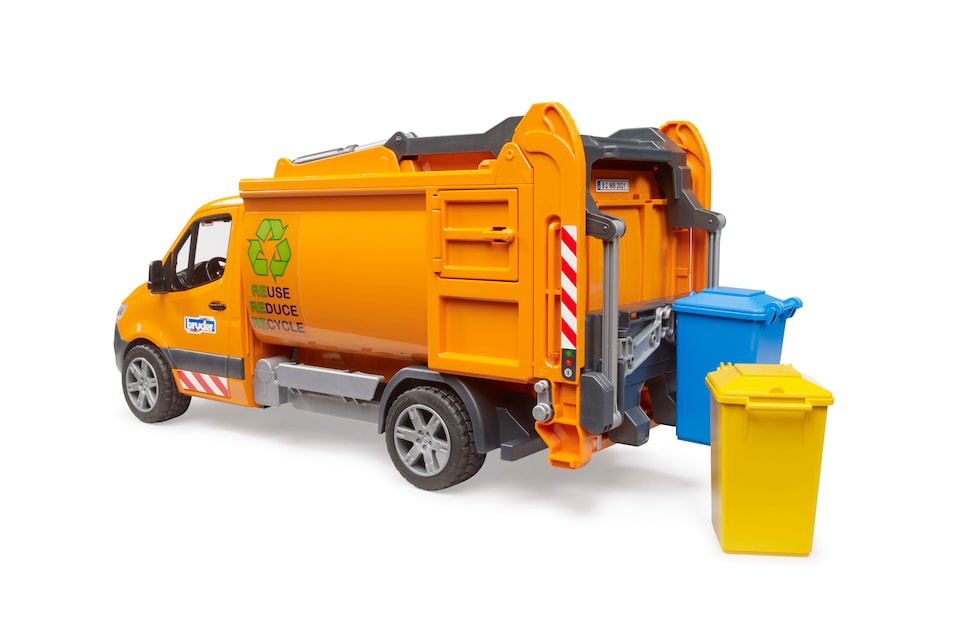 image 1 of Bruder MB Sprinter Municipal garbage truck Delivery Vehicle Model