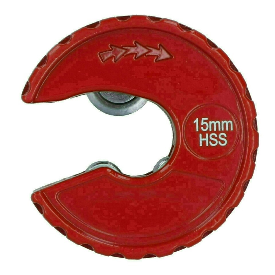 image 1 of 15mm Copper Tube Pipe Cutter Slice Wheel HSS Wheels One Handed Operation
