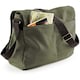 image 5 of Quadra Vintage Canvas Despatch Bag - 14 Litres - Vintage Military Green - One Size Green
