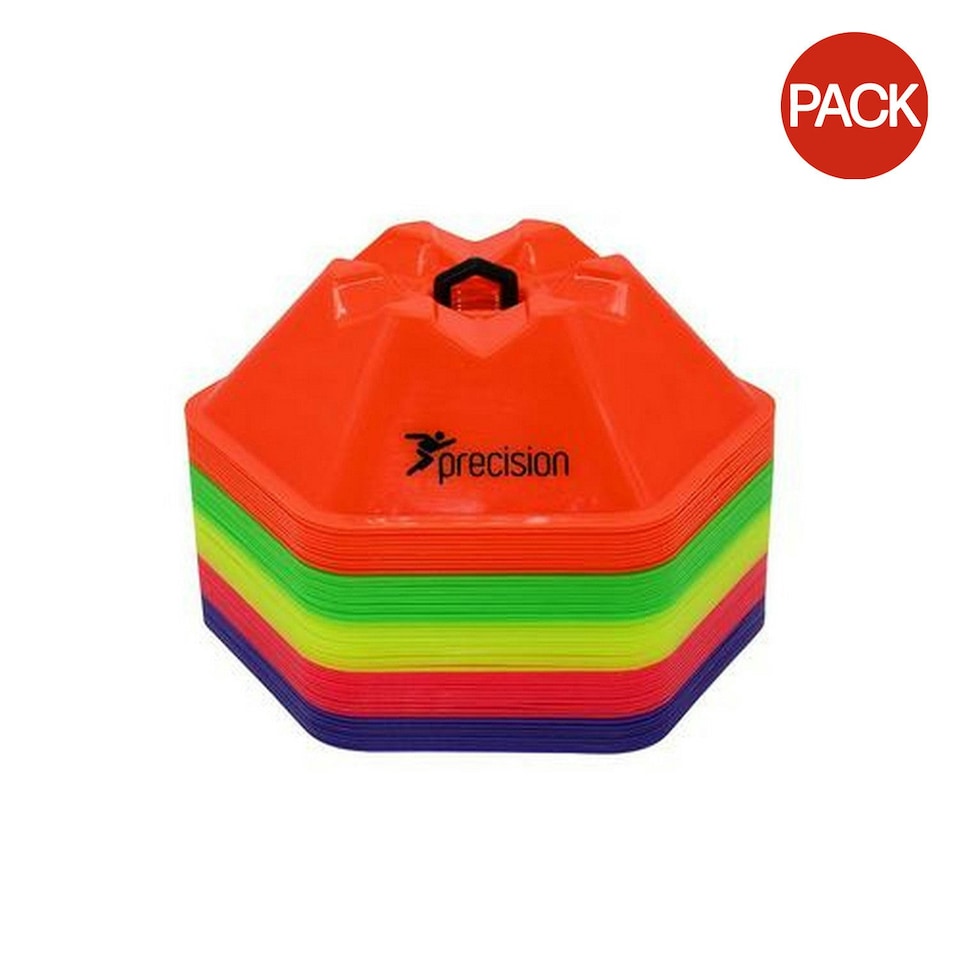 image 1 of Precision Pro HX Saucer Cones (Pack Of 50) - Multicoloured - One Size