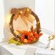 image 4 of Living and Home Halloween Decoration Sunflower Garland with Ribbon & Lights