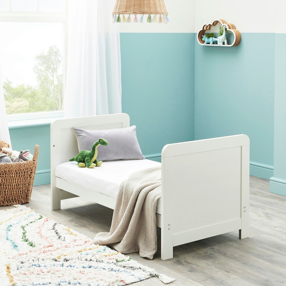 image 1 of Babymore Caro Mini 3 Piece Room Set - White Wash