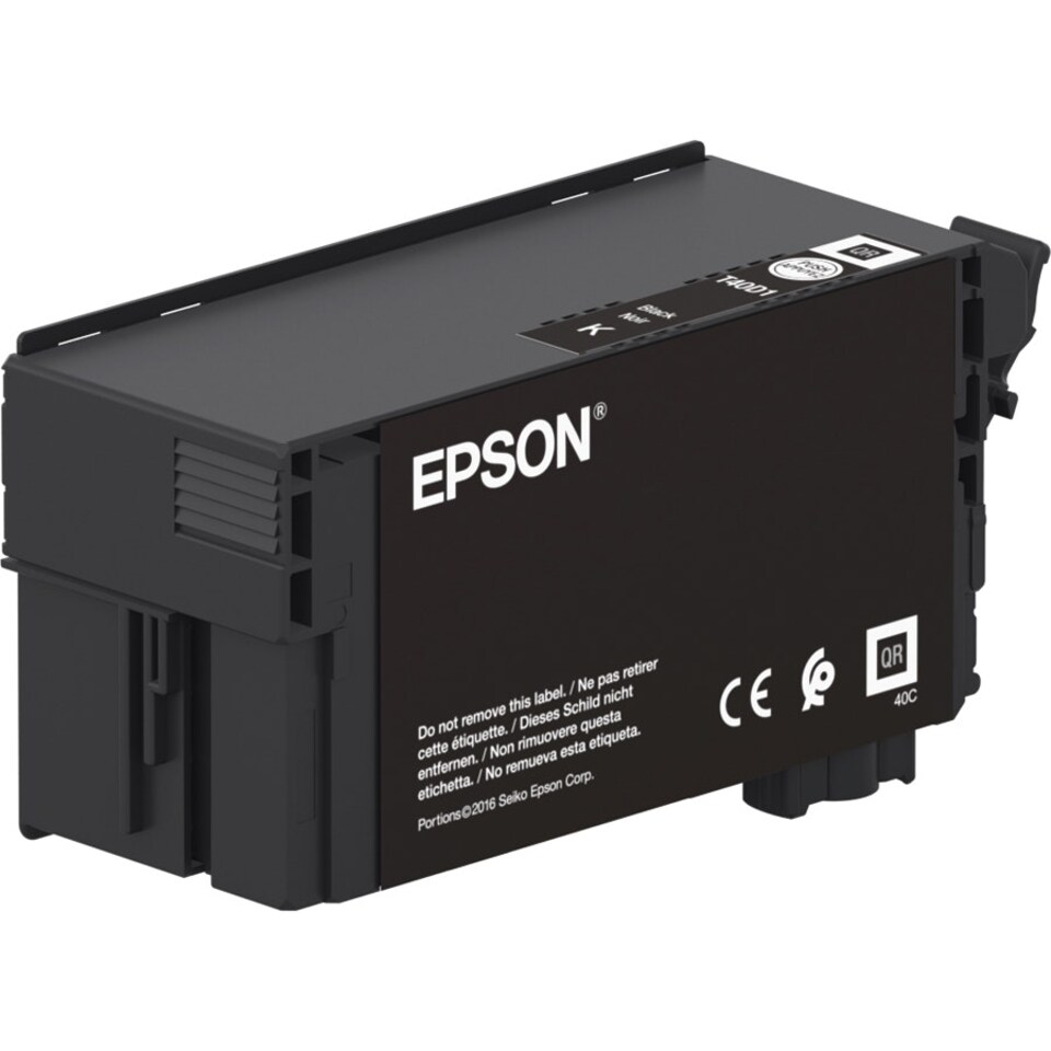 Epson Black Ink Cartridge UltraChrome XD2 80ml - C13T40D140 N/A