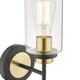 image 3 of Greig Black & Gold Bathroom Wall Light
