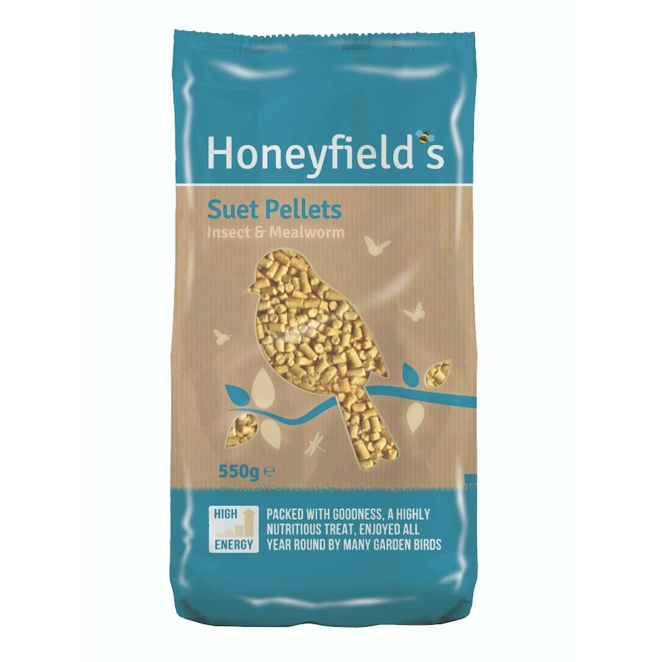 image 1 of Honeyfield's Suet Pellets With Insect & Mealworm 12.6kg