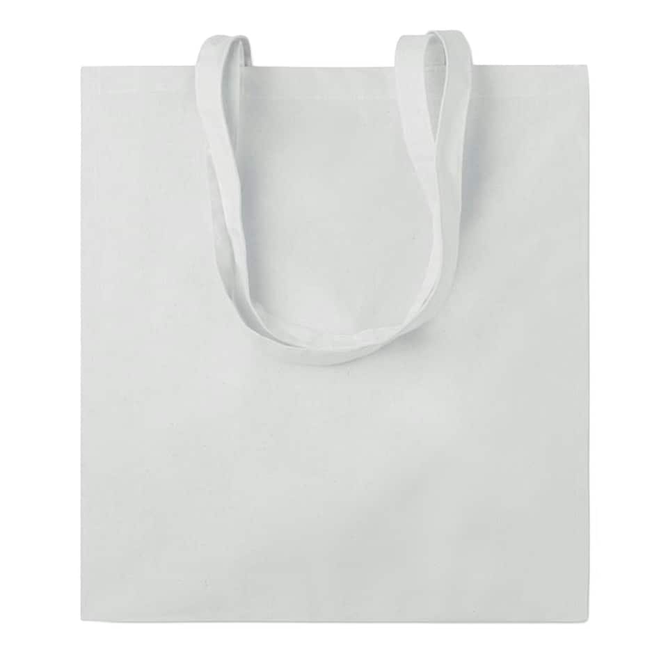 image 1 of MidOcean Portobello Cotton Shopper Bag - White - One Size White