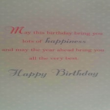 Happy Birthday To Someone Special Greeting Card
