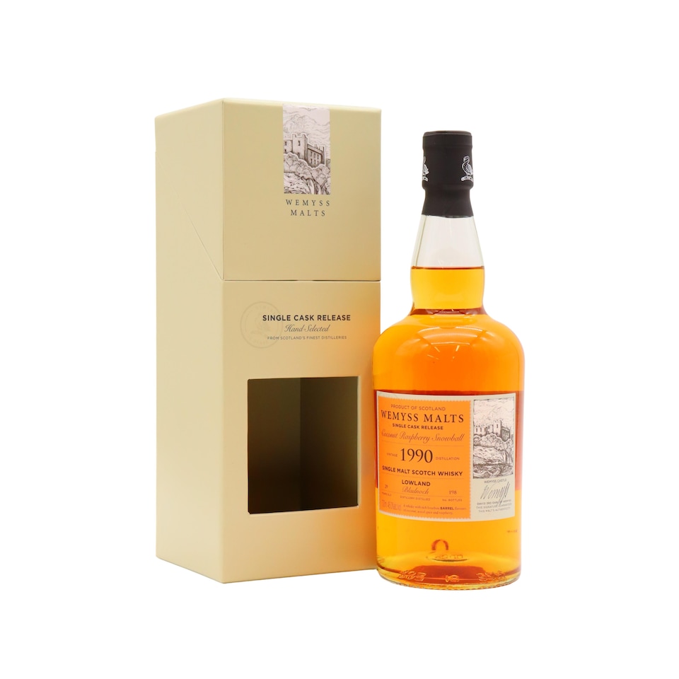Bladnoch - Wemyss Malts - Coconut Raspberry Snowball Single Cask 1990 29 year old Whisky