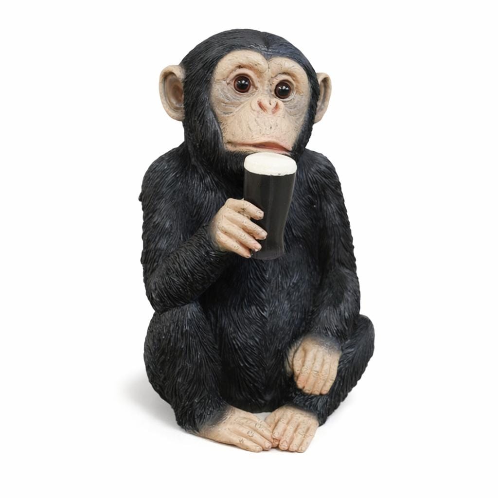 Gifts Direct 2 U McGuinness Monkey Novelty Figurine in Black