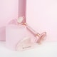 image 3 of Brushworks Rose Quartz Roller and Gua Sha Set