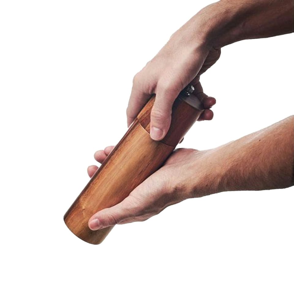 image 1 of MidOcean Tucco Acacia Wood Pepper Mill - Wood - One Size