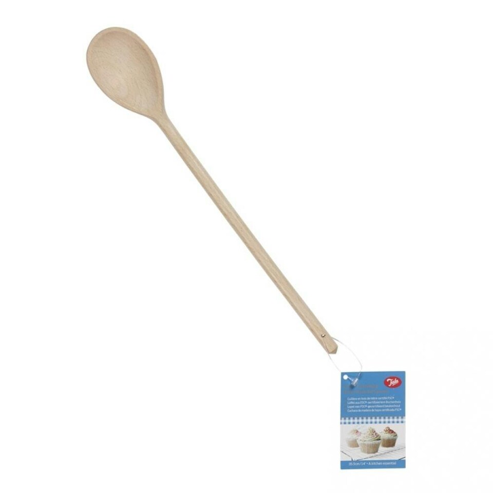 Treehouse Waxed Wooden Spoon - Brown - One Size