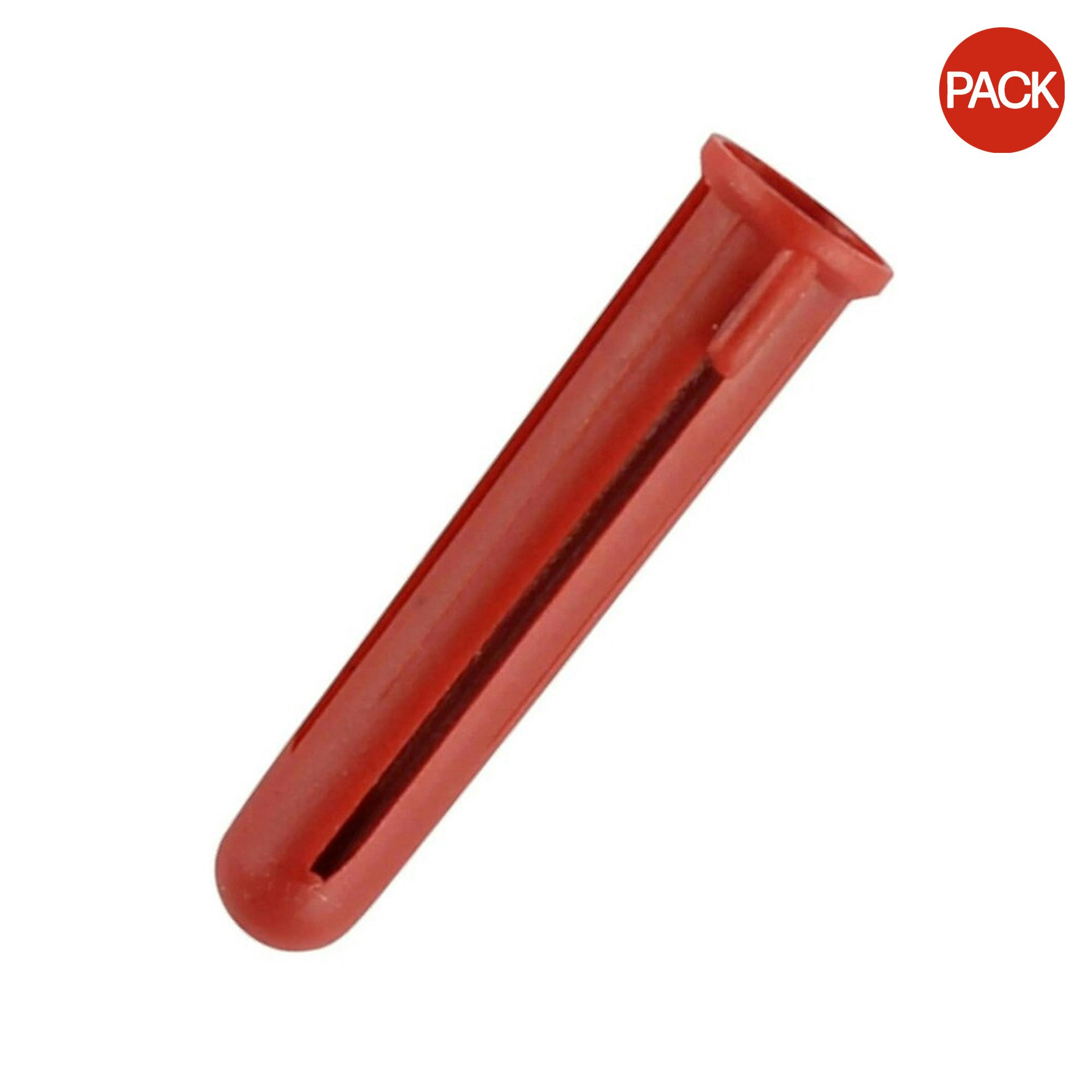 Securfix Standard Wall Plugs (Pack of 300) - Red - One Size