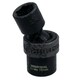 image 1 of 13mm 3/8in Drive Universal Swivel Wobble Metric Impact Shallow Socket