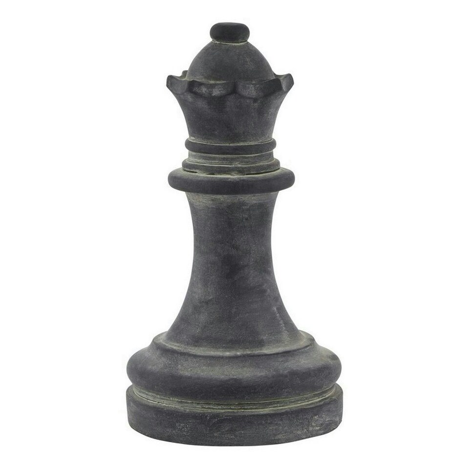 image 1 of Amalfi Queen Chess Piece - Ceramic - L16 x W16 x H29 cm - Grey