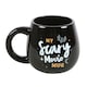 image 1 of Something Different My Scary Movie Rounded Mug - Black/White - One Size