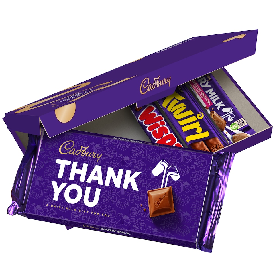 image 1 of Cadbury Thank You Letterbox Chocolate Gift