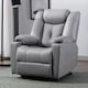 image 6 of Afton Technology Fabric Single Motor Rise Recliner Lift Mobility Chair (Grey)