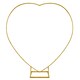 image 1 of Heart Balloon Arch Stand Party Decoration Arch Metal Frame - 200cm