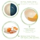 image 2 of Nicola Spring Dipped Stoneware Cereal Bowls - 16.5cm - Burnt Orange - Pack of 4 Orange