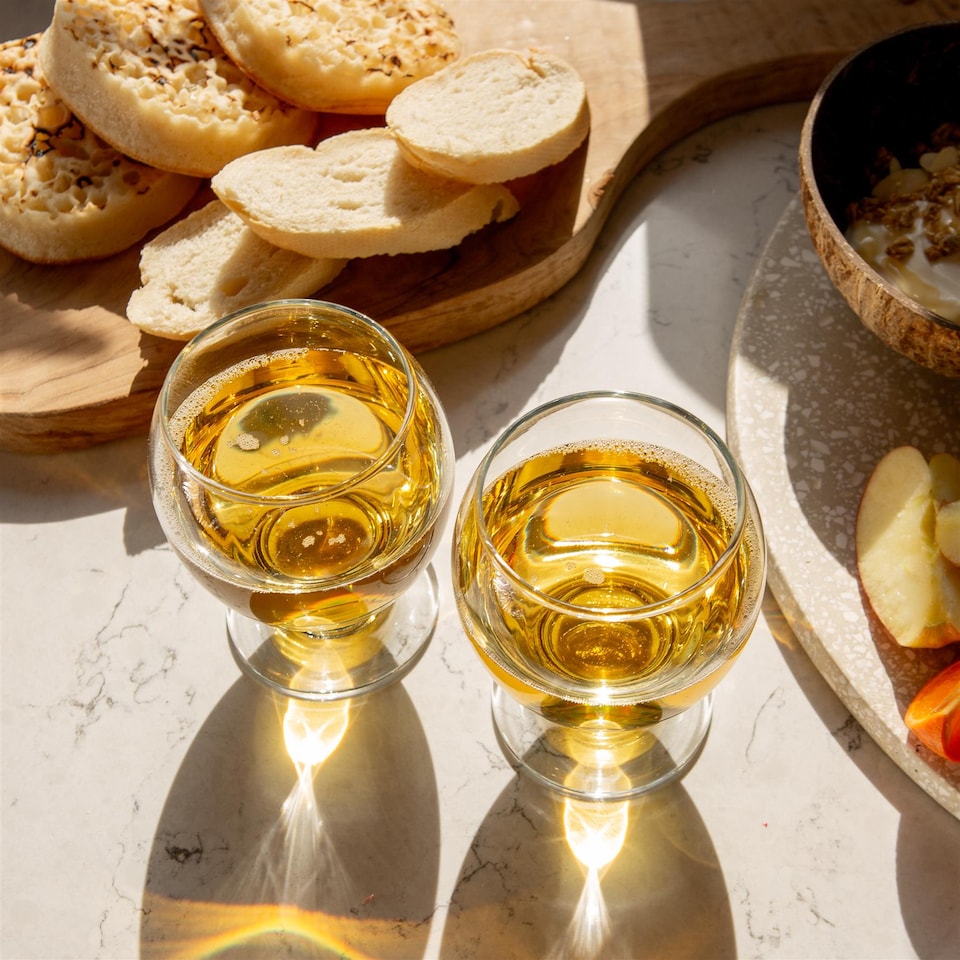 image 1 of LAV Nectar Glass Tumblers - 215ml - Pack of 6 | Clear | Clear