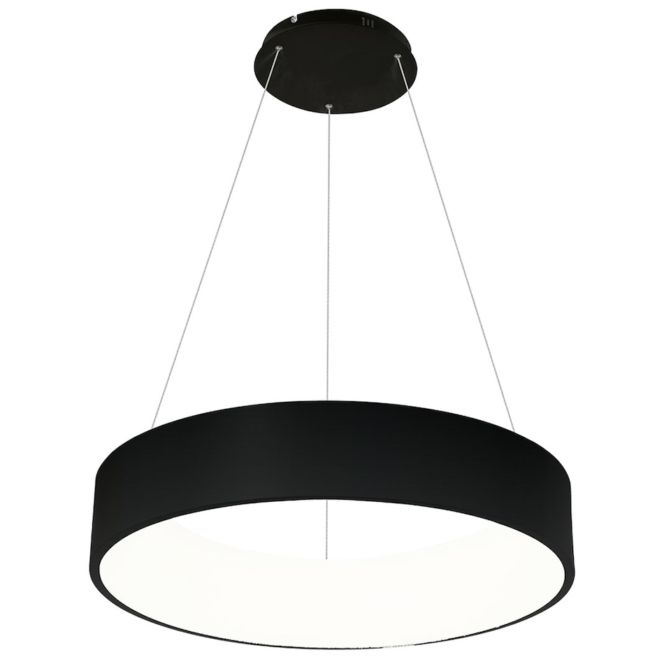 image 1 of Milagro Pendant Lamp Ohio Black 24W LED