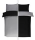 image 5 of Brights Reversible Duvet King Bed BlackGrey
