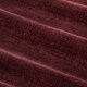 image 5 of Yard Heavy Chenille Velvet Room Darkening Pencil Pleat Curtains | Red