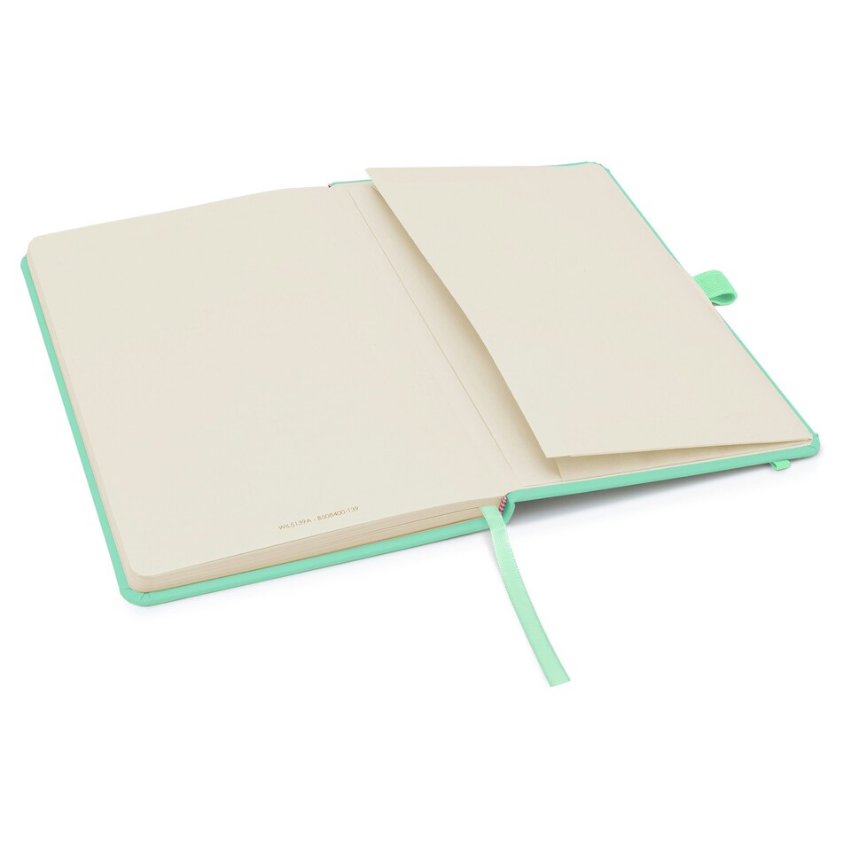 image 1 of Notes London A5 Wilson Lined Page Notebook Pastel Aqua Marine