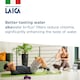 image 6 of LAICA Stream Line Water Filter Jug - White - 2.3L Capacity - 1 Alka Water Filter included, Increases The Alkalinity of The tap Water by up to +1.5 pH - Made in Italy