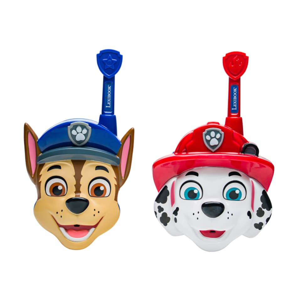 image 1 of Lexibook TW18PA 3D Paw Patrol Walkie-Talkies 500M