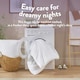 image 4 of Slumberdown Chilly Nights Duvet, 15 Tog, Super King | White