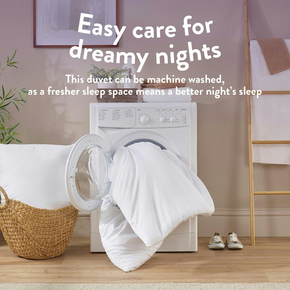 image 1 of Slumberdown Chilly Nights Duvet, 15 Tog, Super King | White