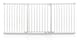 image 1 of Safetots Elite Pressure Safety Gate, 197cm - 206cm, Matt White, Pressure Fit Stair Gate, Baby Gate for Doors Hallways and Spaces, Safety Barrier, Easy Installation